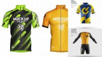 3265+ Free Cycling Jersey Mockup Hight Resolution