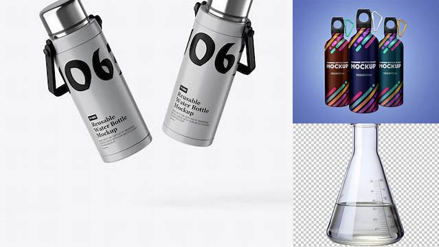 3270+ Flask PSD Mockup High-Quality Editable PSD