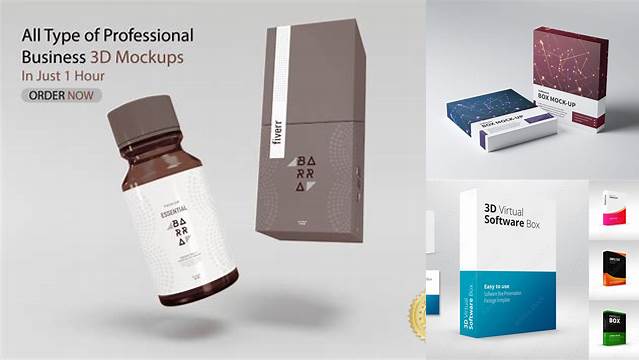 3272+ 3d Product Mockup Software High-Resolution Graphic