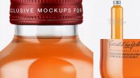 3278+ Glass Bottle 14oz PSD Mockup Exclusive Digital PSD Resource