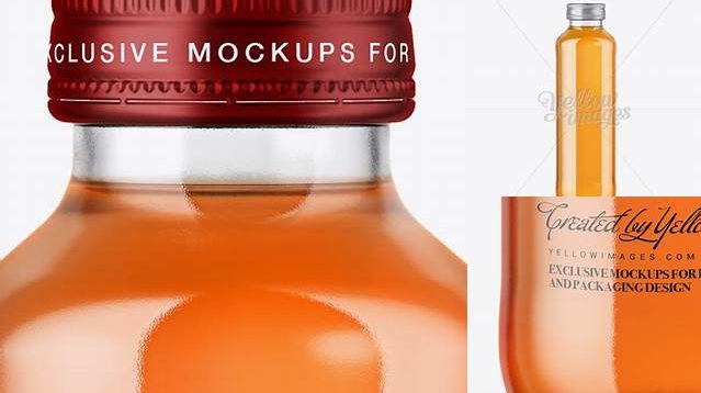 3278+ Glass Bottle 14oz PSD Mockup Exclusive Digital PSD Resource