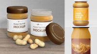 3283+ Peanut Spread PSD Mockup High-End Layered Mockup Free