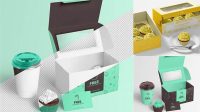 329+ Cupcake Box Mockup Best for Showcase