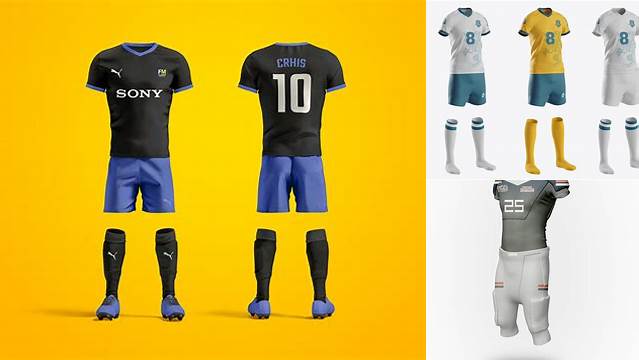 329+ Football Kit Psd Exclusive PSD Design Freebie