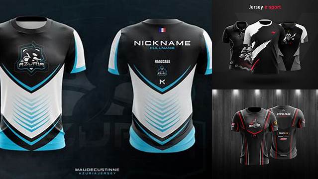 330+ Mock Up Jersey Esport Stylish Free PSD