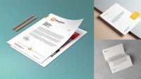 3303+ Letterhead Mockup Psd Free Download Smart PNG Image