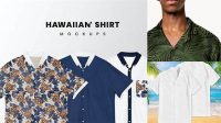 331+ Hawaii Shirt Mockup Free For Free Download