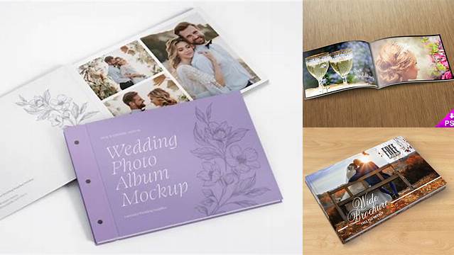 3315+ Wedding Album Mockup Psd Free Download Creative Free Photoshop Template