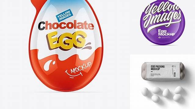 3320+ Glossy Chocolate Egg Pack PSD Mockup Exclusive Free Photoshop Mockup