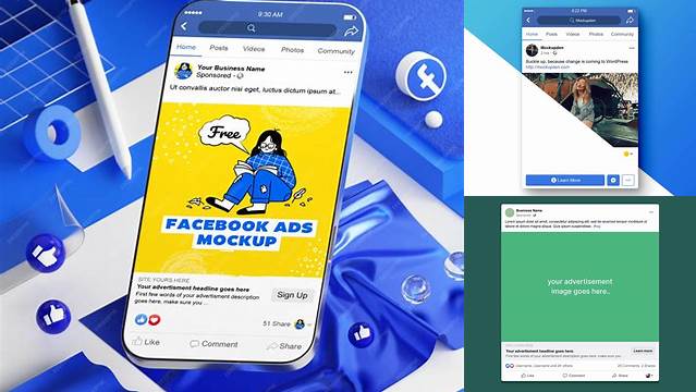 333+ Facebook Ad Mockup Psd Easy Editable