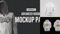 3332+ Mockup Hoodie Polos Psd Advanced Photoshop Template