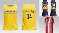 3336+ Basketball Jersey Mockup Front And Back Psd Free Advanced Photoshop Template