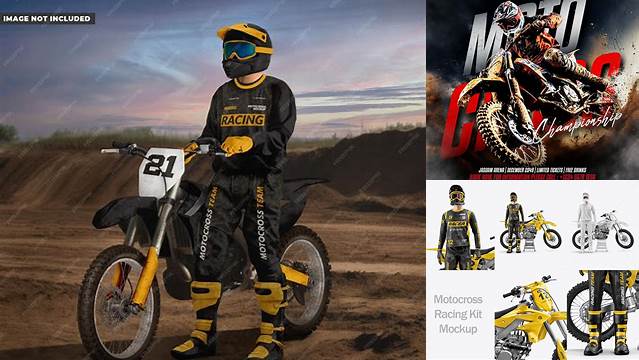 3339+ Mockup Motocross PSD Download