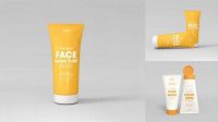 334+ Face Wash Tube Mockup Free Download Free Mockup PSD