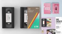 3347+ Vhs Cassette Mockup Free Free Design Resource