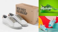 3348+ Pair of Sneakers PSD Mockup Free PSD Mockup Resource