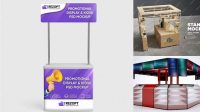 3352+ Kiosk Mockup Psd Free Professional Quality PSD Freebie