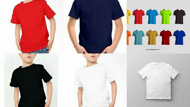 3352+ Mockup Kaos Anak Cdr Include TIFF