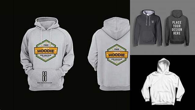 3358+ Men’s Heavy Blend Hoodie PSD Mockup Front View Digital Download