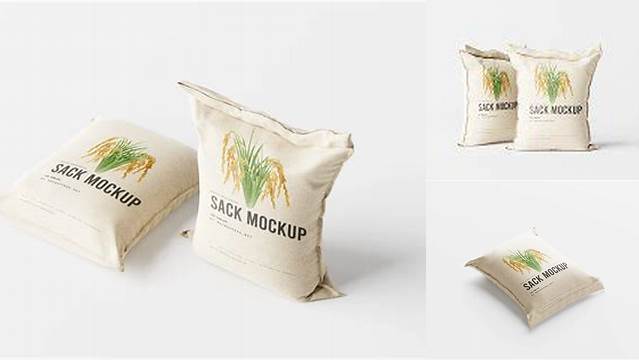 3368+ Rice Sack Mockup Creative Design Resource