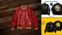 337+ Bomber Jacket Mock Up Free PSD Download