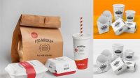 337+ Fast Food Packaging Mockup Easy to Use PSD