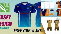 3371+ Template Desain Jersey Cdr Customizable Design Files