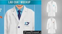 3375+ Lab Coat Mockup Psd Exclusive Free Photoshop Asset