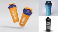 3377+ Plastic Shaker Bottle PSD Mockup Layered PSD File Free Download