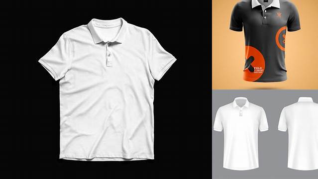 3379+ Men's Polo PSD Mockup Back View Photoshop Freebie