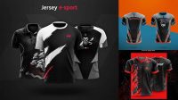 338+ Mockup Esport Jersey Free PSD