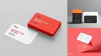 3381+ Textured Business Cards with Round Corners PSD Mockup Advanced Editable PSD