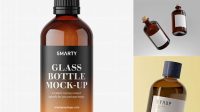 339+ Amber Glass Bottle With Brown Ale PSD Mockup Download Free Premium Design PSD