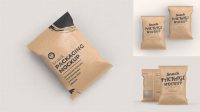 3391+ Kraft Snack Package PSD Mockup Front View Digital Download PSD for Free