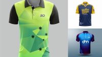 3392+ Cricket Jersey Mockup Free PSD Free Download