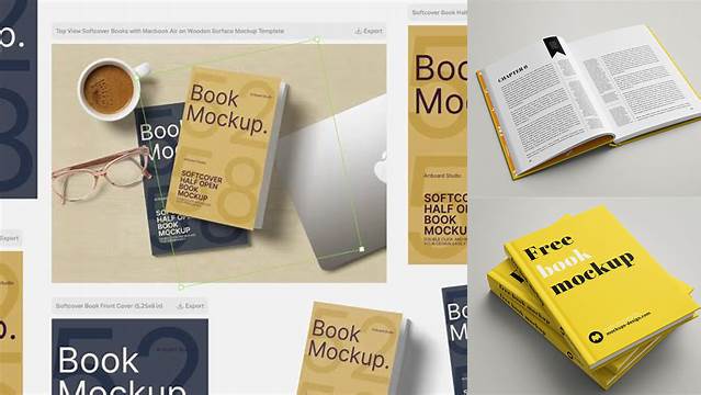 3392+ Free Online Book Mockup Generator Easy to Use PSD