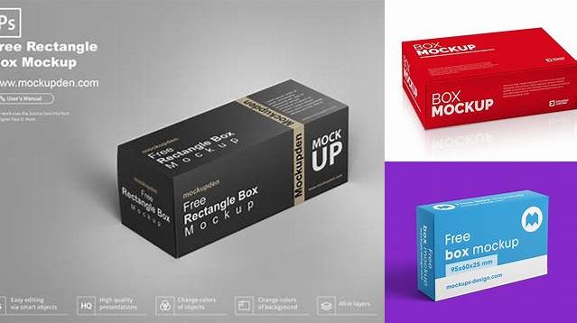 3395+ Rectangle Box Mockup Free Download Elegant PSD Mockup