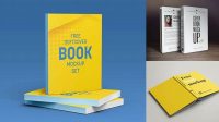 3399+ Book Mock Up Psd Customizable PSD Templates