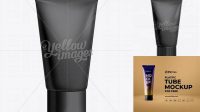 3400+ Black Plastic Cosmetic Tube With Cap 50ml High-End Professional PSD Resources