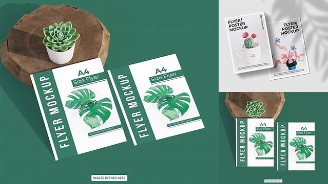 3400+ Double Sided Flyer Mockup Easy Editable