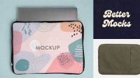 3402+ Laptop Sleeve Mockup Easy Editable