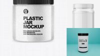 3406+ Clear Plastic Jar Mockup For Free Download