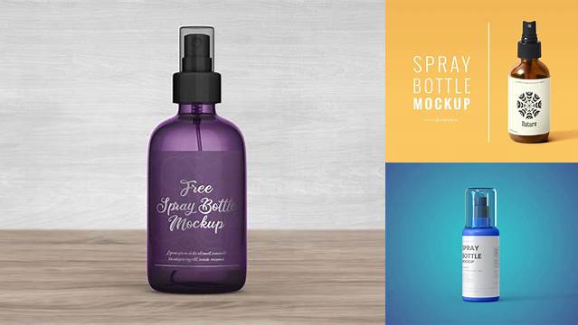 341+ 35oz Spray Bottle PSD Mockup Free Mockup Templates