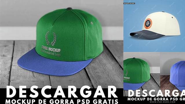 3410+ Mockup Gorra Free Include TIFF