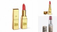 3411+ Opened Metallic Square Lipstick PSD Mockup Professional Quality PSD Freebie