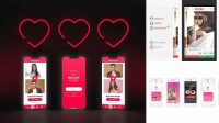 3420+ Tinder Mockup Psd For Free Download