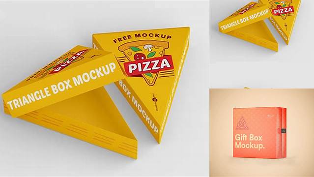 3420+ Triangular Box Mockup For Free Download