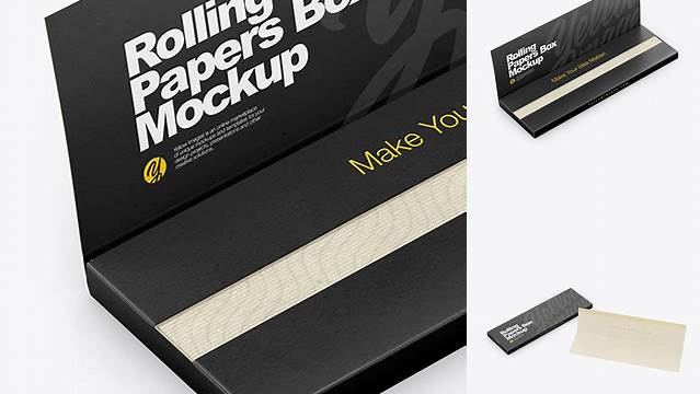 3424+ Rolling Paper Mockup Free Best for Showcase