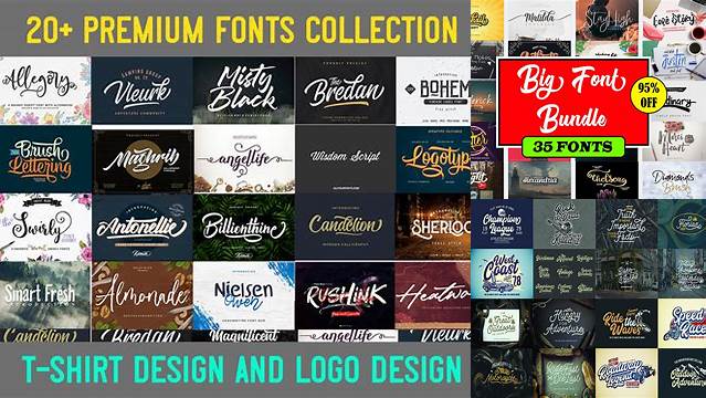 3430+ Premium Font Pack Free Download Premium Quality Freebie