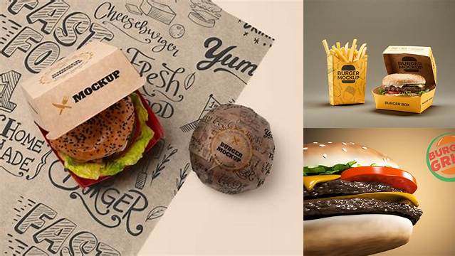 3434+ Burger Mockup Digital Download